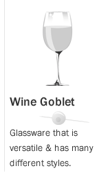 Image of Wine Goblet for Fruit Cocktail